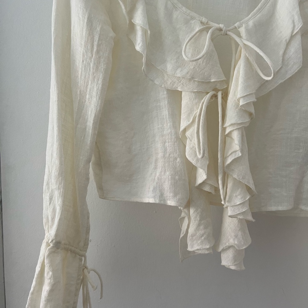 H&M ruffle top - Picture 3 of 5